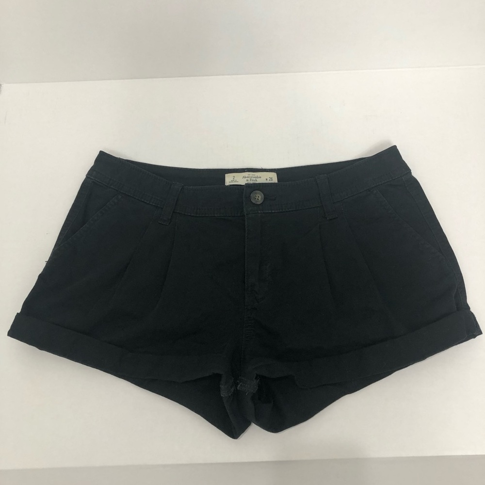 Abercrombie & Fitch Black Short Shorts